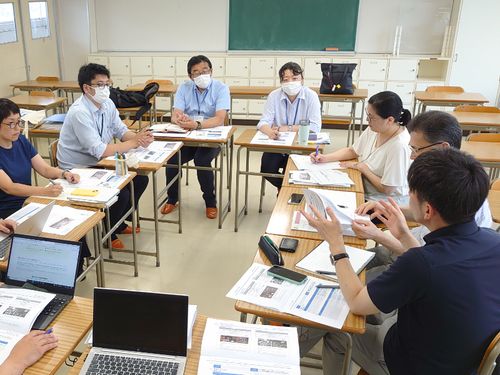 協力隊員の受入に向けたディスカッション
