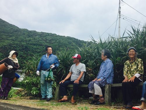 島のおじい、おばあの話は大変貴重でヒントがいっぱい