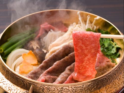 近江牛のすき焼き