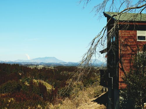 キャンプ場の景色