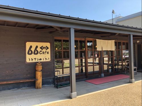 6月にリニューアルオープンした「66cafe」。愛荘町観光協会が運営しています。