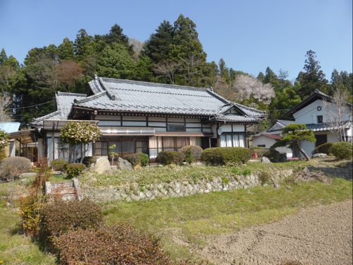自然豊かな農村地帯にある東地区の体験住宅