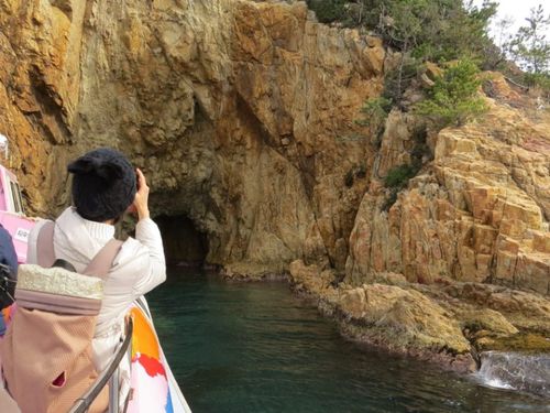 クルーズ船で行く！青海島ジオツアー