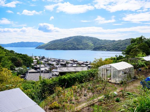 海も山も