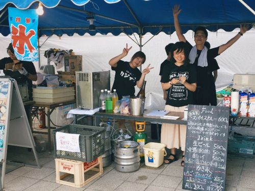 イベント出店の時の様子