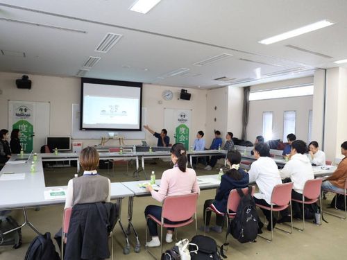 地域おこし協力隊の概要説明の様子