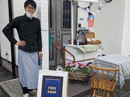 雑貨tugu店頭にて出店していた大野さん