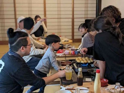 子ども連れも大歓迎！「今日立、石部留」の様子