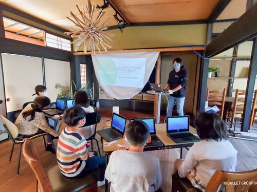 小学生向けプログラミング教室で地域活動！