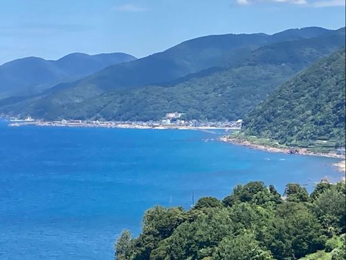 越前海岸の森林と農山漁村