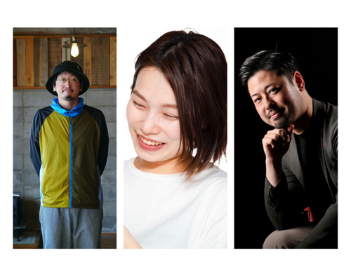 左から加藤 朝彦さん／村木 亜弥香さん／小宮山 剛さん