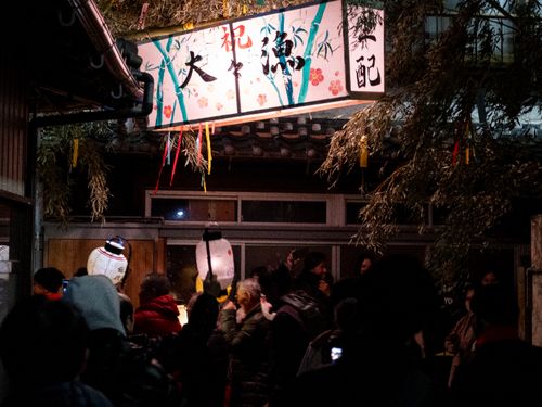 お祭りのある集落も