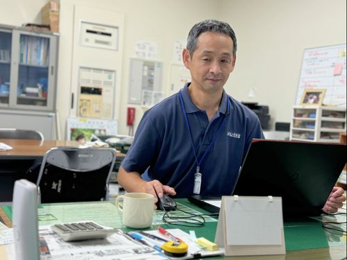 木之本地域のコミュニティースペース「きのもと交遊館」の館長であり、まちづくりや観光などの業務をこなす