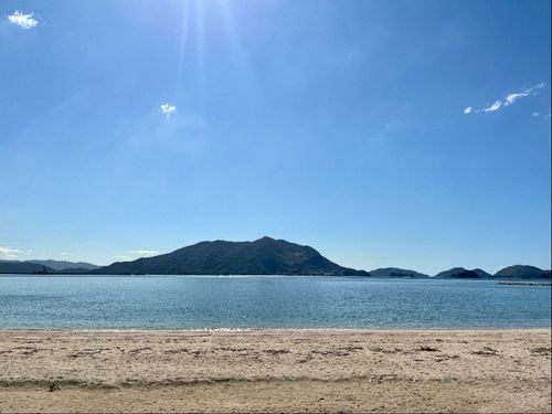 穏やかな海の風景も🏝️