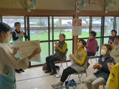 地域の皆さんの会合におじゃましました！