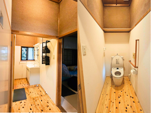 居住エリアは比較的綺麗！！