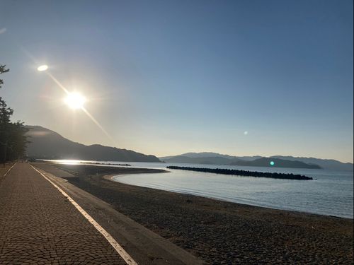 海沿いの散歩コース