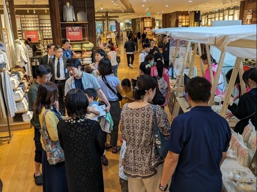 2024年3月にタイで開催された多古町フェアの様子