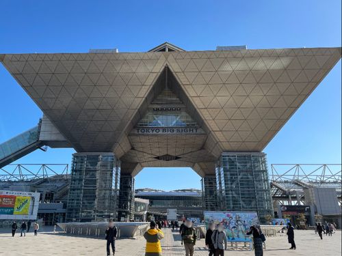 会場の東京ビッグサイト