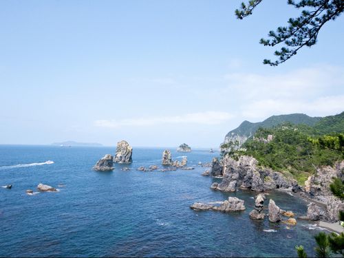 海も美しい長門市です！