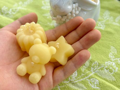 お好きな型を選んでキャンドルを作ります♪