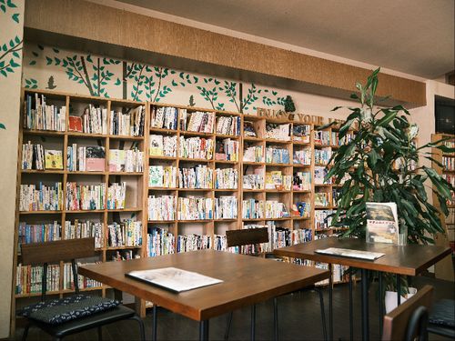 「中園本店」さんのカフェスペース