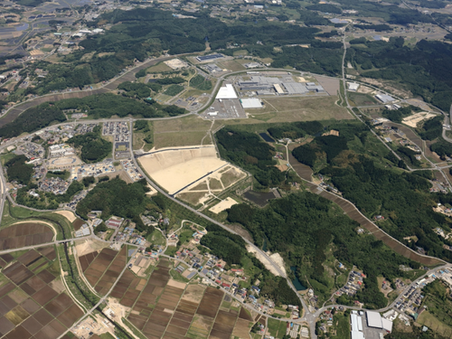 自動車製造業を中心に多くの工場が立地しています。