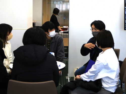 経験者相談ブースの様子