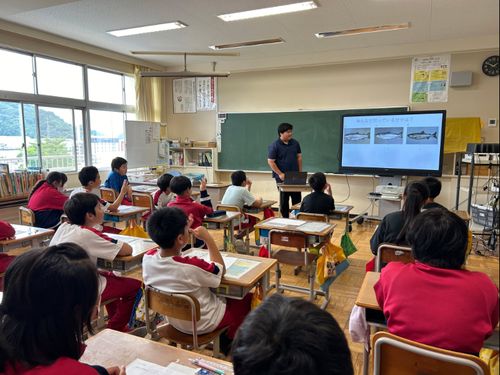 大学院生による水産の出前授業