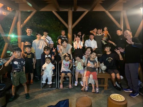 前回のツアーの交流会！大人も子供もすっかり仲良くなりました♪