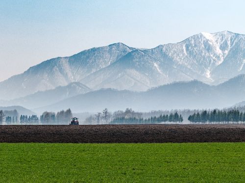 日高山脈のふもとにある農業王国です。