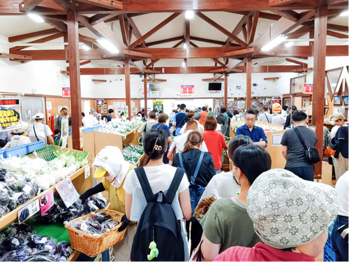 町内外で大人気！新鮮な農産物が買える「愛菜屋」。