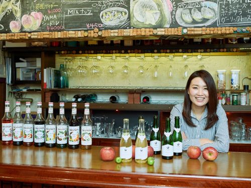 OGも参加！原田尚美さん：シードル製造や販売に頑張っています！