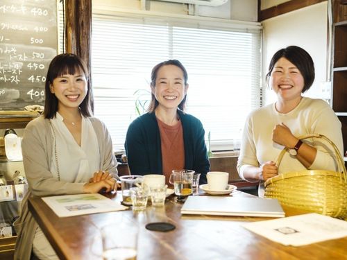 まちづくり団体「もちづきツキ・ヒト満ちるプロジェクト」のメンバー