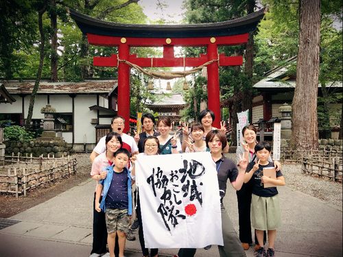 地元のお祭りで出展！応援沢山いただきました！