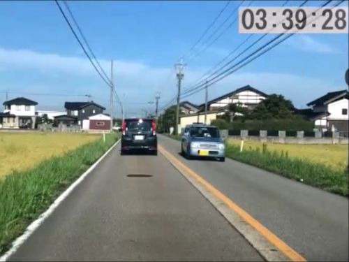 道の様子など一目瞭然