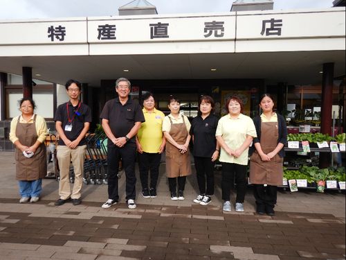 田万川道の駅のスタッフ
