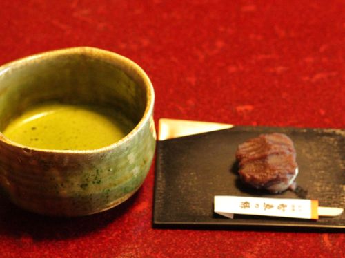京都のお抹茶もお出ししています。