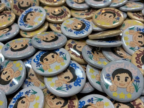 職員の「いいね！」という行動にGood Jobバッジを贈呈