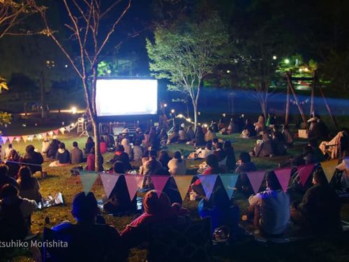 星空映画館当日の様子。やりたいことが実現できるって本当に楽しい！！