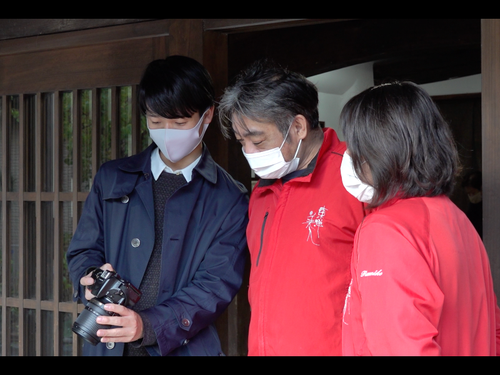 活動中の「地域連携サポーター」和田隊員