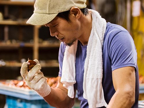 石畳栗の六次産業化が始まっています
