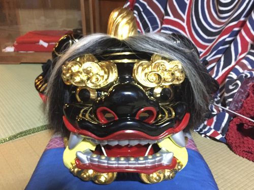 受け継がれてきた獅子頭（雌）