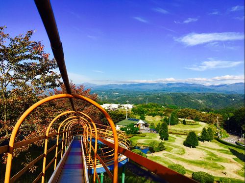 ジャンボ滑り台からの景色は絶景～！リフレッシュパーク