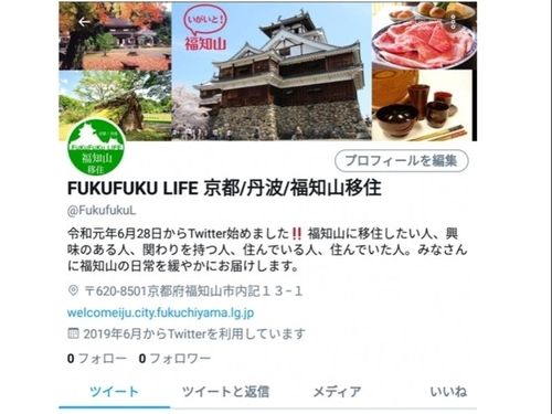 Twitter トップ画面