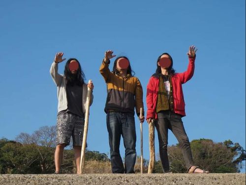 如何に怪しさを出せるかグランプリした時。笑