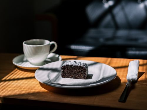 カフェではおからのガトーショコラが人気！