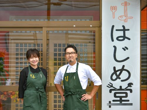 「はじめ堂」店主　岩沢一行さん