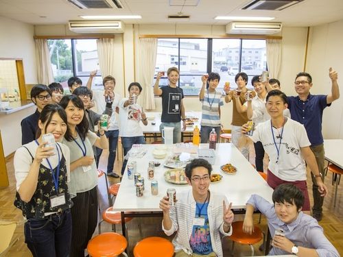 交流会での1枚