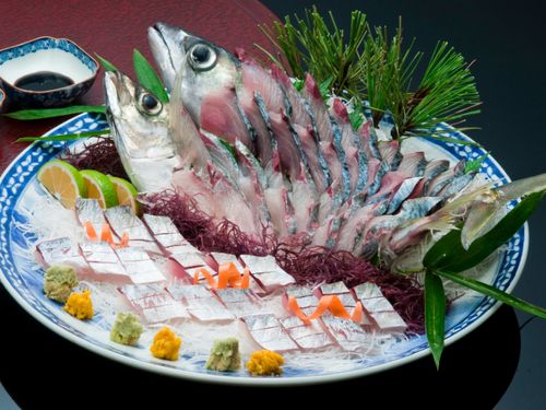 関あじ・関さば刺身お造り